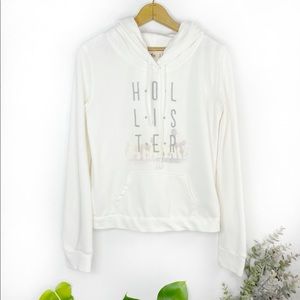 HOLLISTER • cream Hollister embroidered pullover